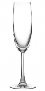 Crystal European Toasting Flute Champagne Glass (Optional Rhinestones)