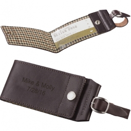 Cutter & Buck American Travel Leather Id Tag*