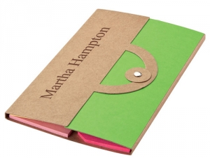 Executive Leather Post-It Note Pad