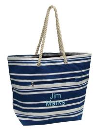 Eco Friendly Striped Beach Tote Bag*