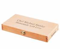 9" Laguiole 6-Piece Wooden Handle Steak Knife Gift Set