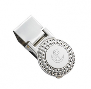 Silver Golf Ball Money Clip*