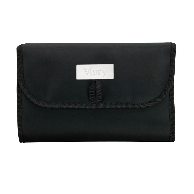 Hanging Toiletry Pocket Zippered Snap Closure Travel Bag Hanging Toiletry Pocket Zippered Snap Closure Travel Bag