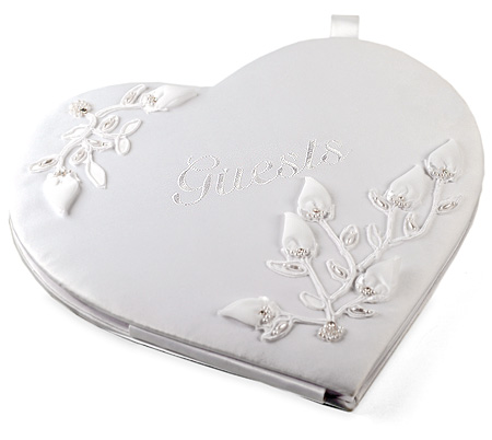 Heart Wedding Guest Book*