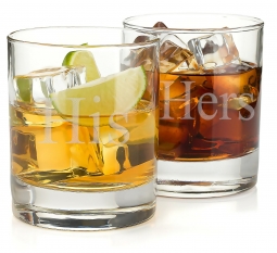 Premium Whiskey/Bourbon Weighted Bottom Glass