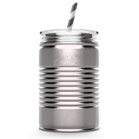 Rustic Chic Stainless Steel Fitness Water Can*
