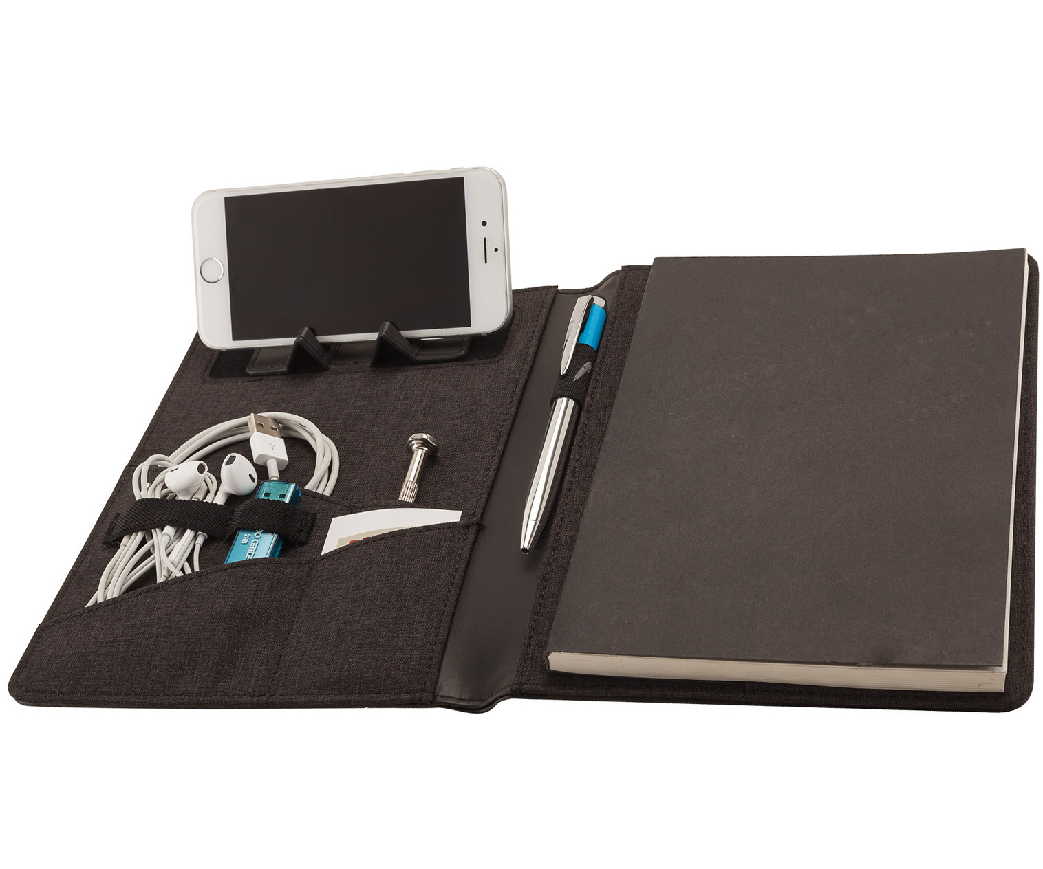 Smart Phone Business Portfolio with 4-Pockets/Pen Holder*