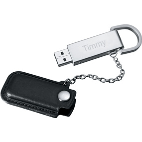 Personalized 8 GB USB Flash Drive with Holster*
