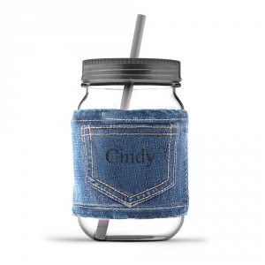 The Perfect Fit-ness Mason Jar in Jeans*