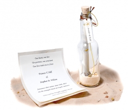 Message In A Bottle Invitation