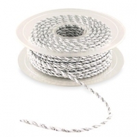 20 Yards Twisted Metallic Rope Ribbon