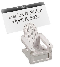 Mini Adirondack Chair Placecard Holder (Chair Only)