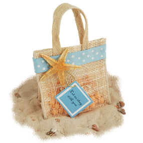 Mini Jute Potpourri Bag Favor*