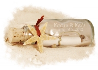 Mini Starfish Thank You Message in a Bottle