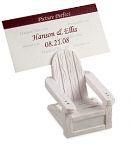 Bridal Chair Pewter Placecard Holder (each)*: HansonEllis.com