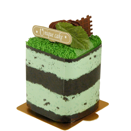 Mint Ice Cream Towel Cake*