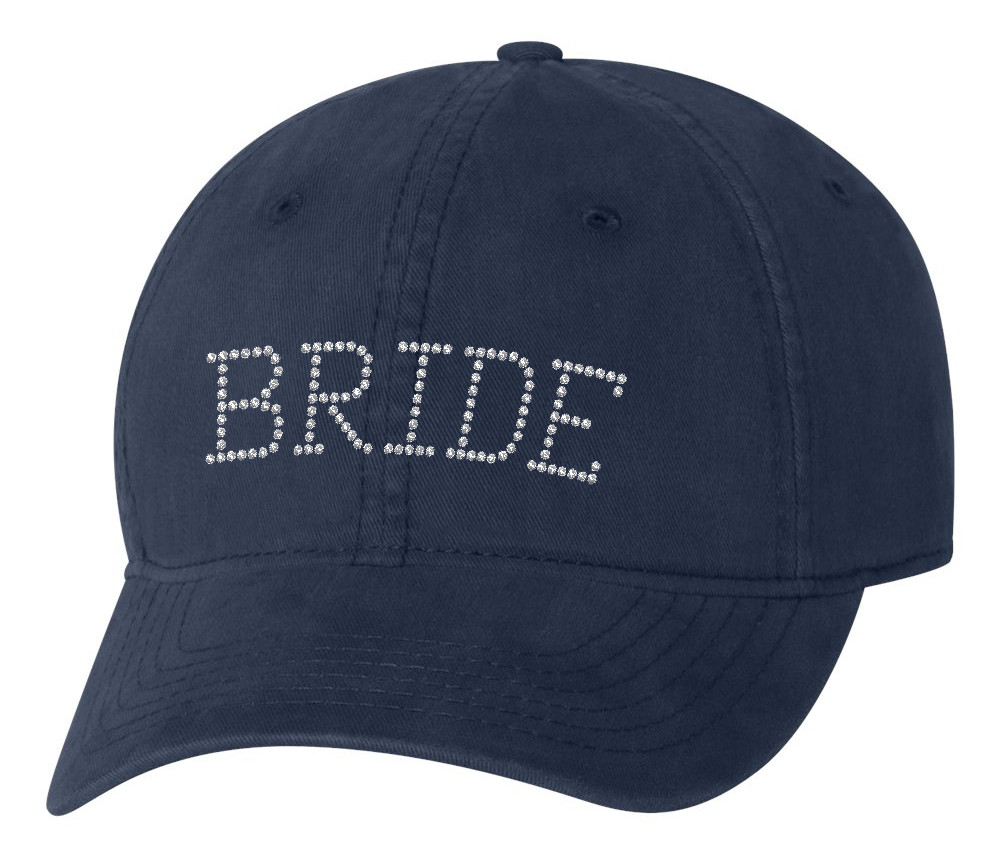 custom navy ball caps