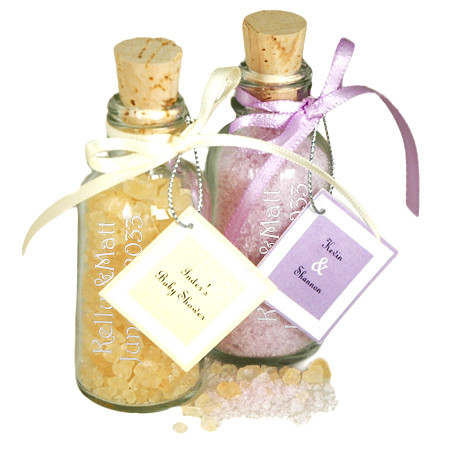 Scented Bath Salts Bottle Favor*