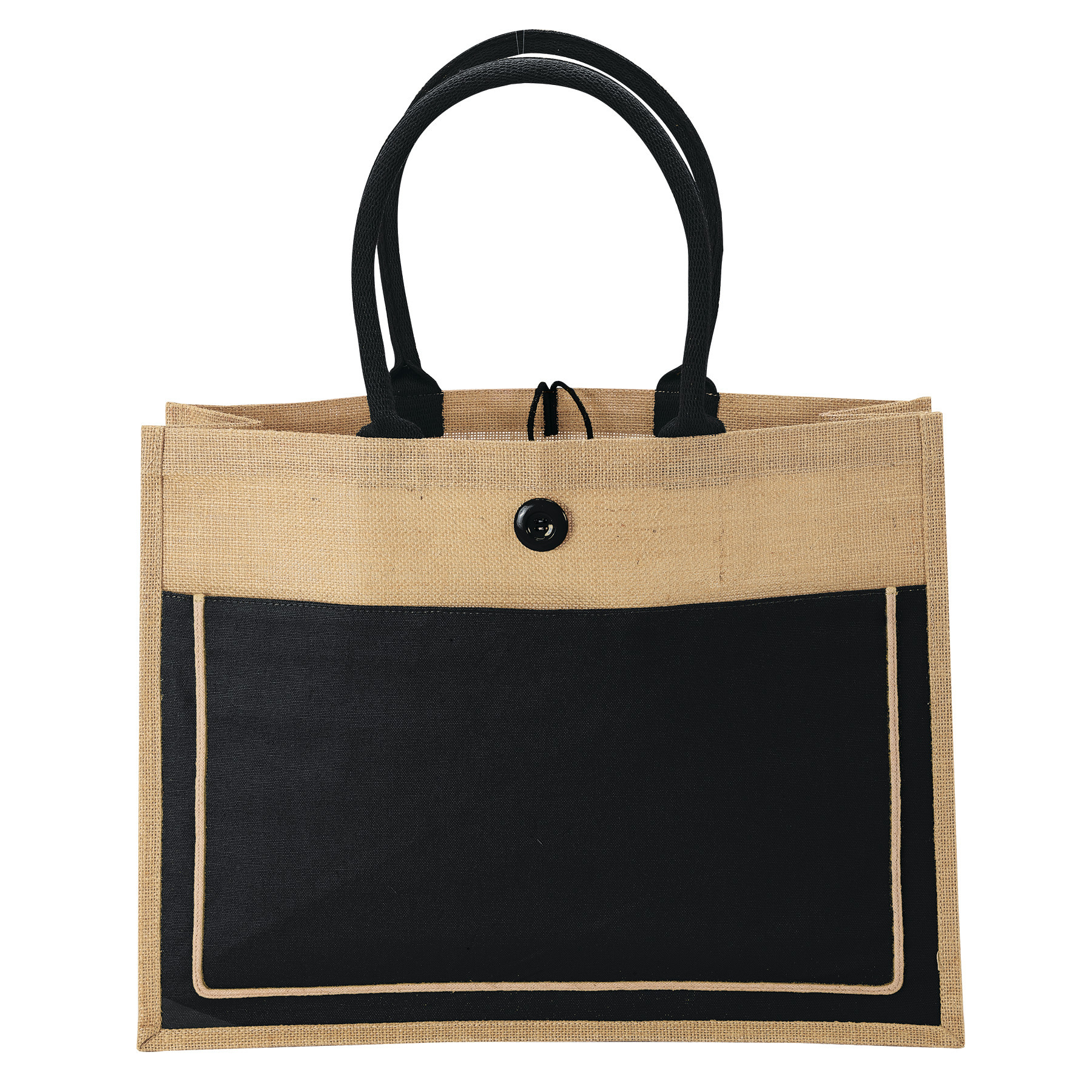 Custom Two Tone Cotton Canvas Tote Bags