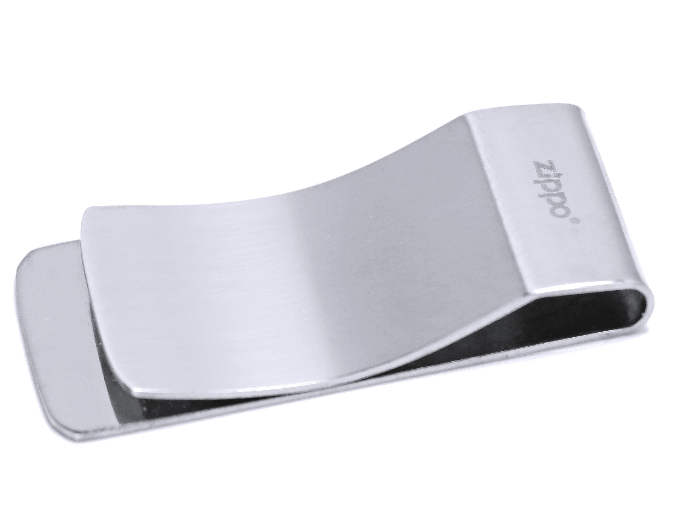 Silver Stainless Steel Zippo Money Clip*: HansonEllis.com