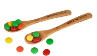 Personalized Eco Friendly Bamboo Wood Teaspoon (Each)