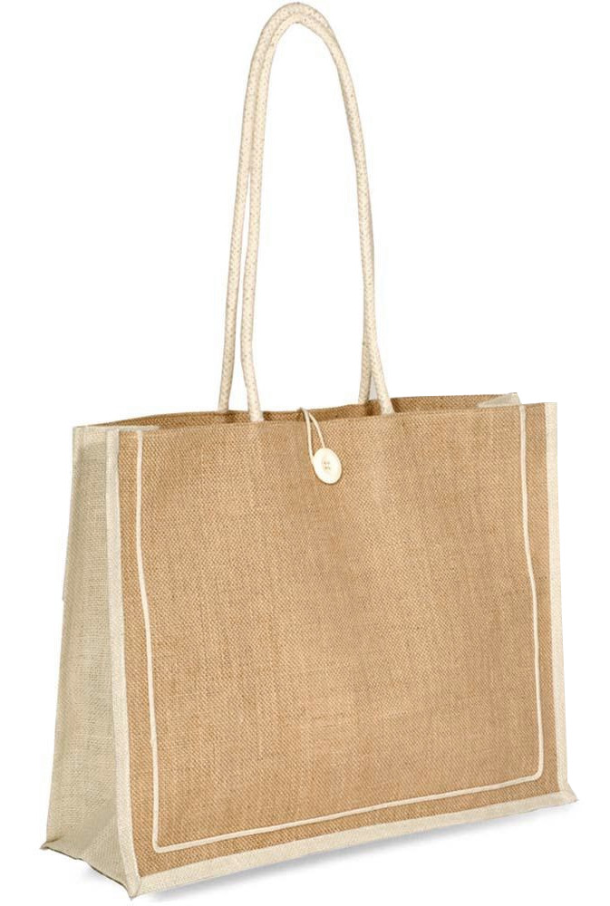 Large Natural Shoulder Jute Shopping HansonEllis