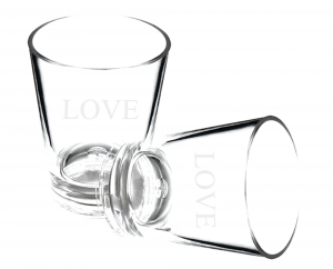 Engraved Jazz Martini Shaker with 2 Personalized Martini Glasses