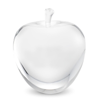 Large Crystal Apple Achievement Award (Includes Gift Box)