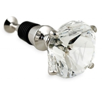 Engraved Diamond Wine Bottle Stopper