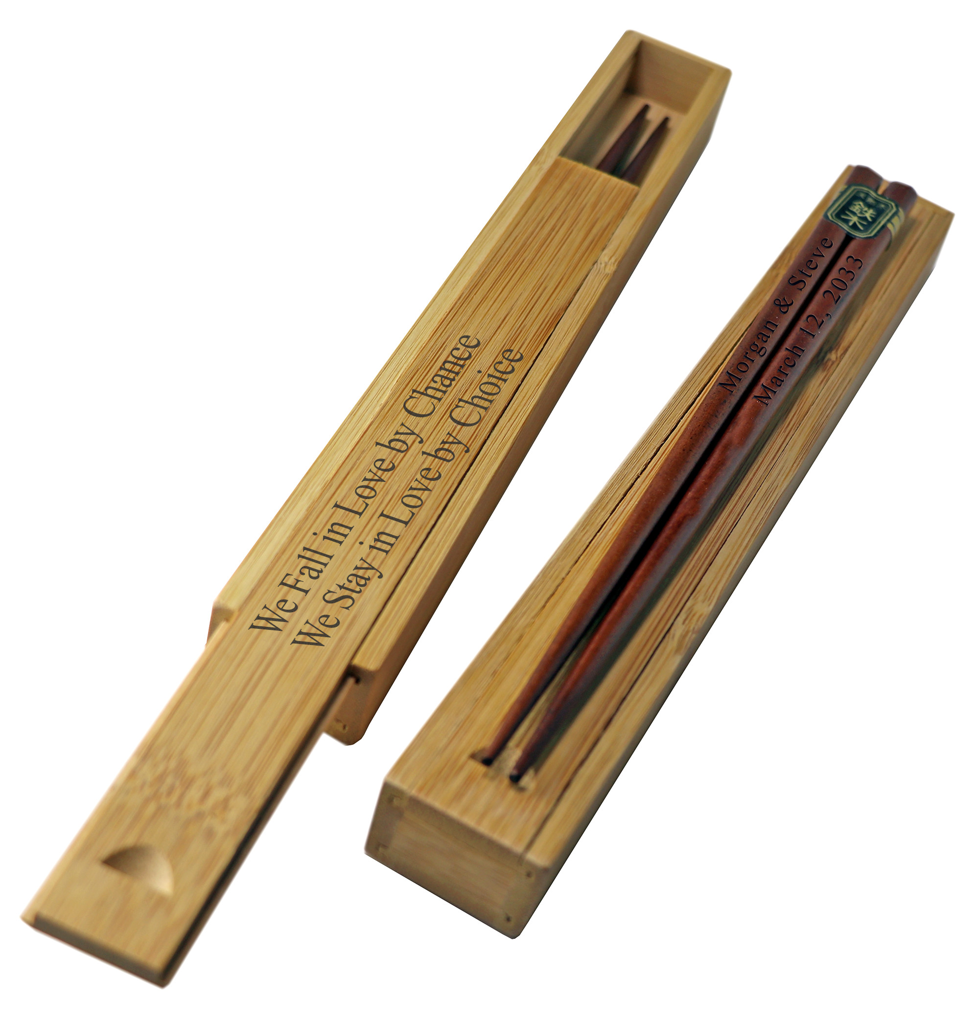 Personalized Japanese Wood Chopsticks