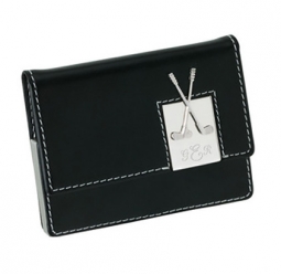 Leather Golf Card Case Holder*