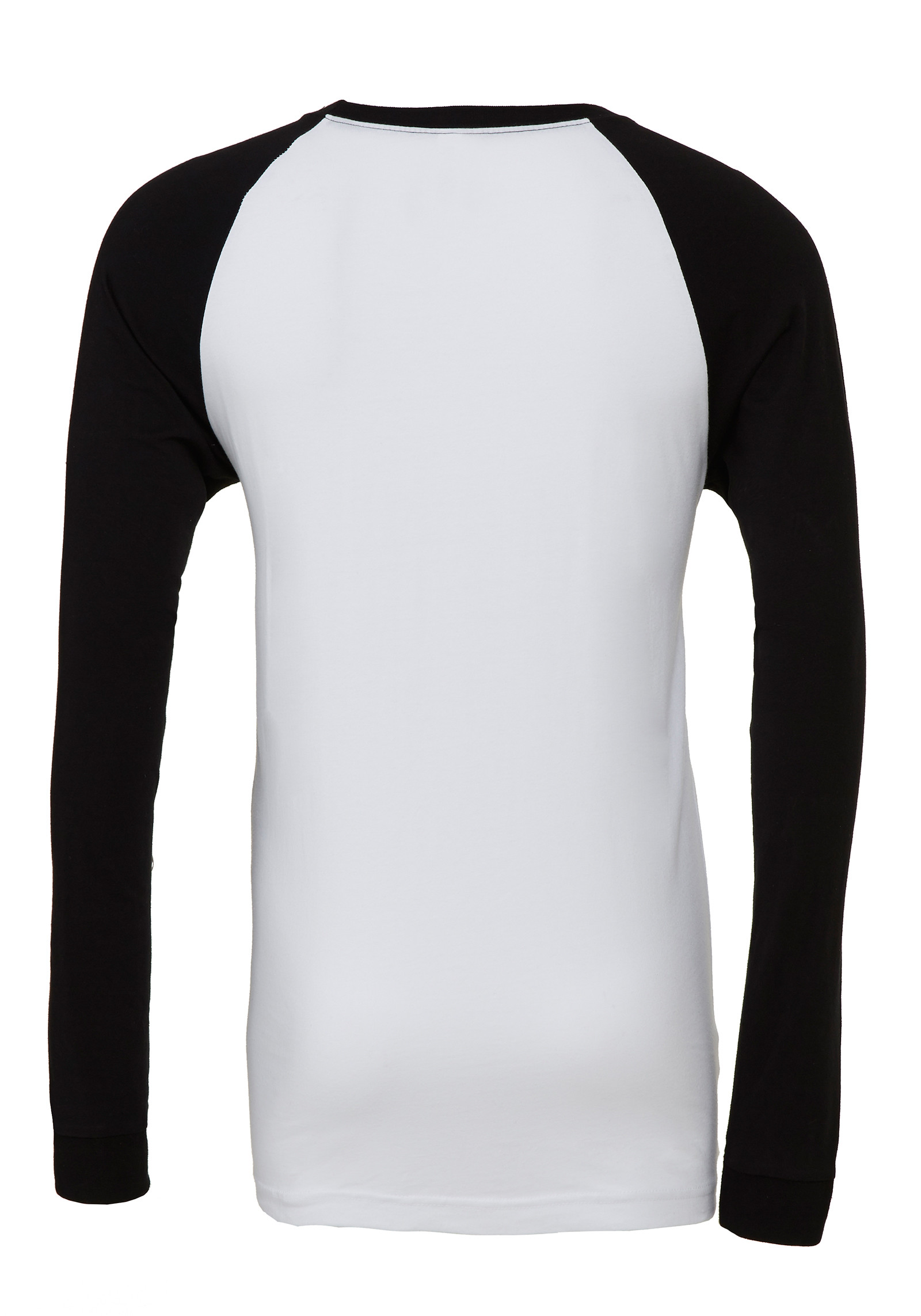 Men's Long Sleeve Baseball T-Shirt Jersey Raglan Two-Tone Active Tee