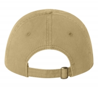 Personalized Khaki Rhinestones Ball Cap with Adjustable Buckle Closure