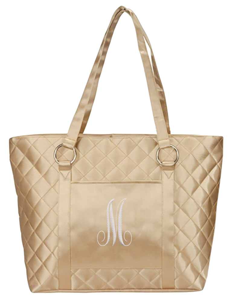 Metallic Gold Chic Ladies Tote Bag*