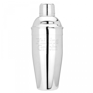 Engraved Bachelor Martini Cocktail Shaker