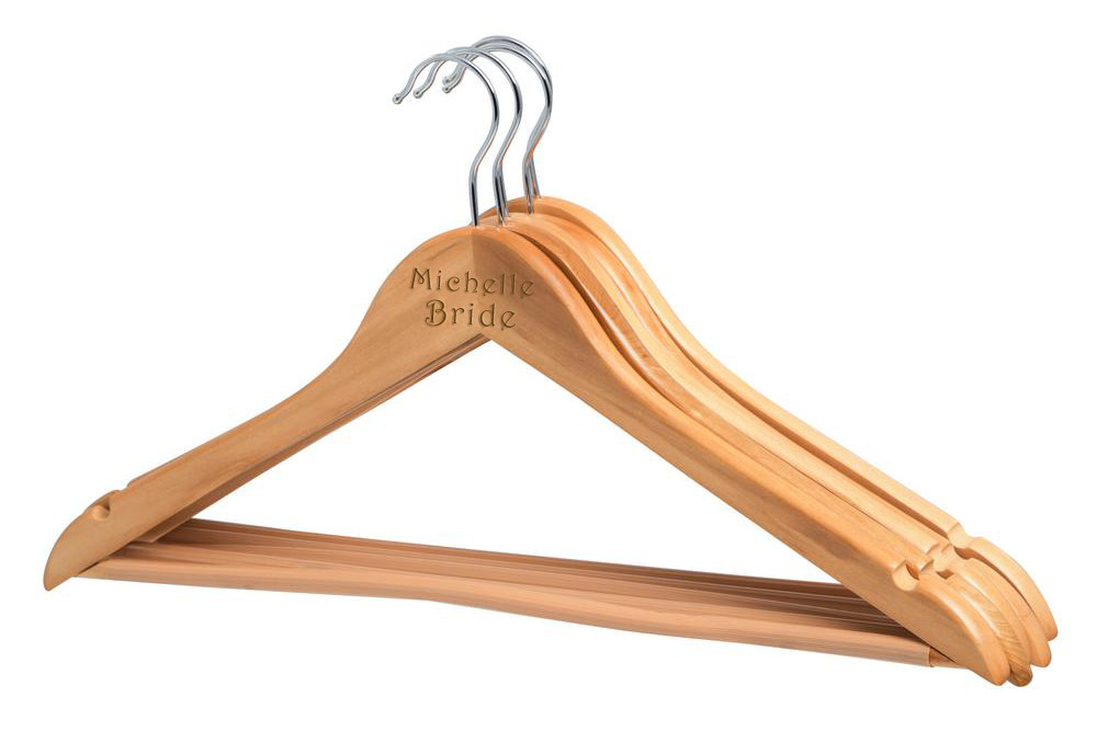 Wooden Clothes Hangers, Custom Wood Hangers