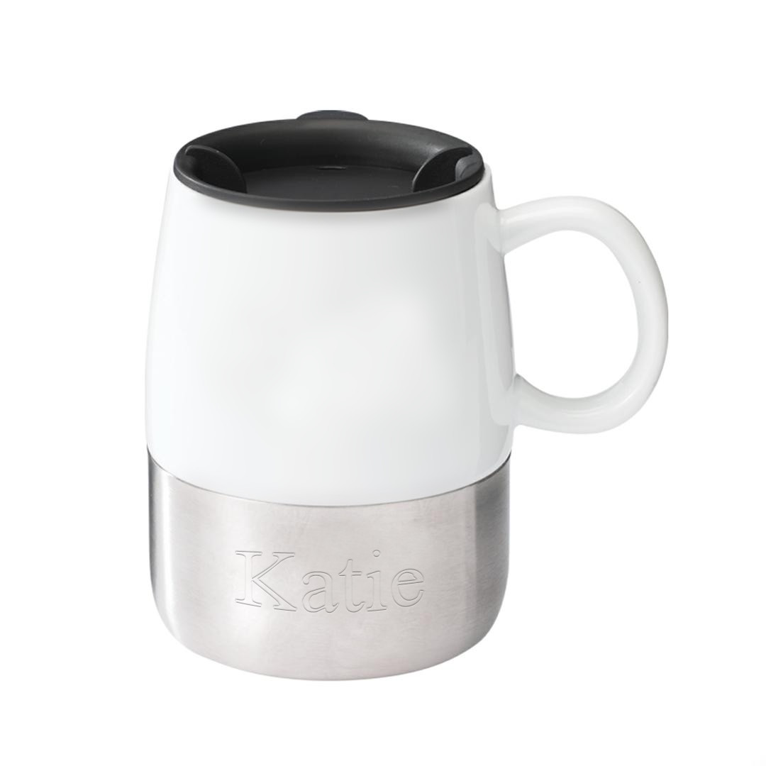 Ceramic Travel Mug With Lid 