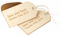 Personalized Wooden Gift Tag*