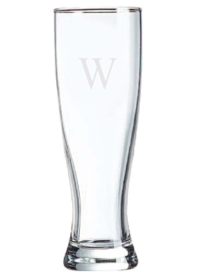 personalized pilsner beer glass hansonellis com
