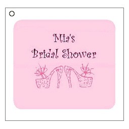 Bridal Shower Favor Cards (40 Precut Pieces)