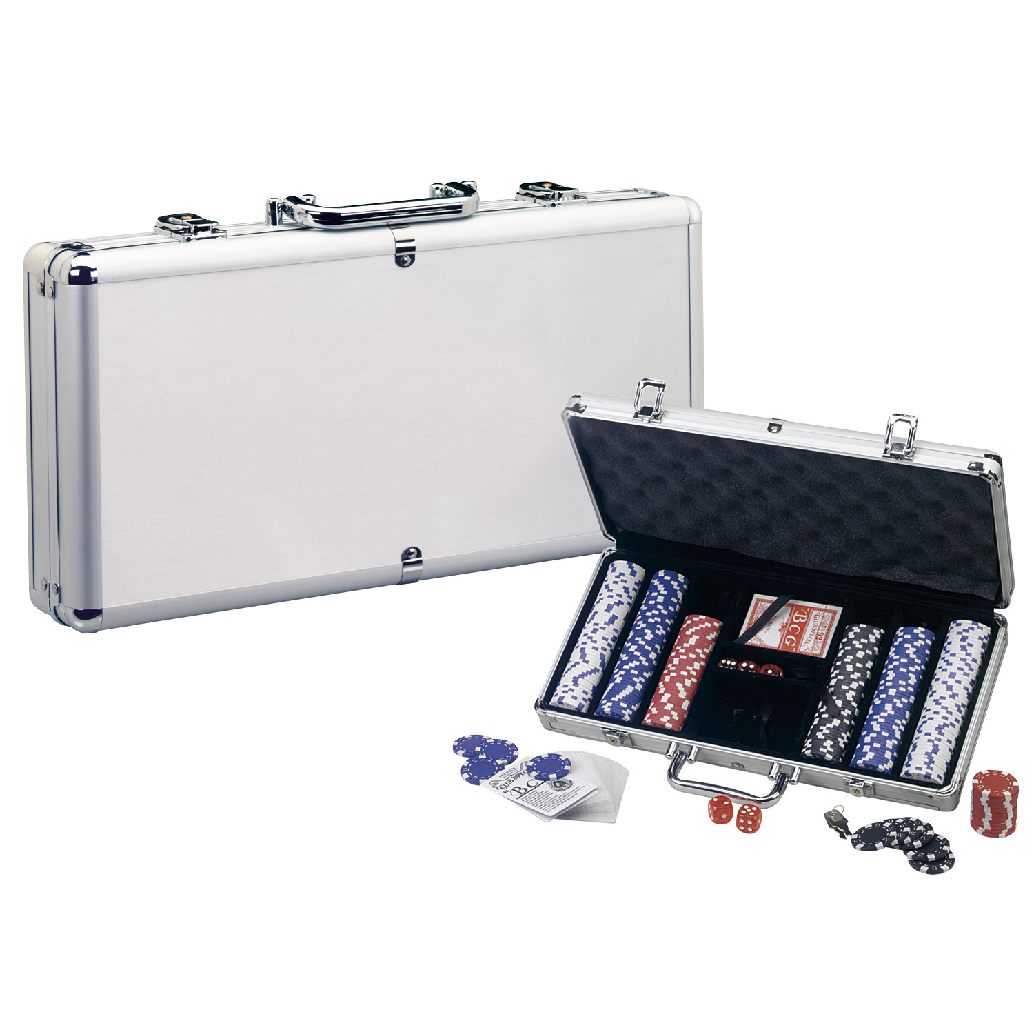 Professional Poker Set in Aluminum Carry Case*