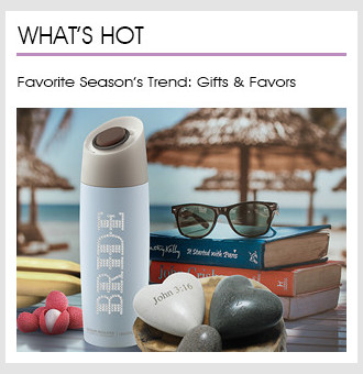 Hot & Trending Custom Gifts & Wedding Favors
