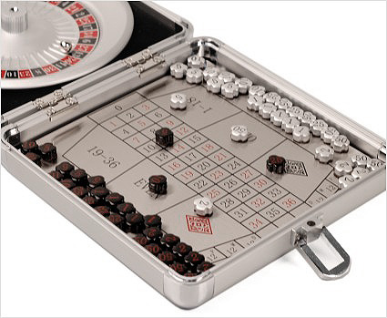 Mini travelling roulette game Mini travelling roulette game