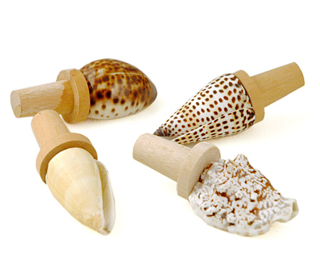 Sea Shell Wine Stopper