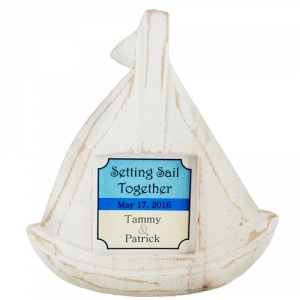 Setting Sailboat Picture Frame (Sailboat Only)*