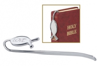 Silver Christian Ichthus (Fish) Bookmark and Letter Opener*