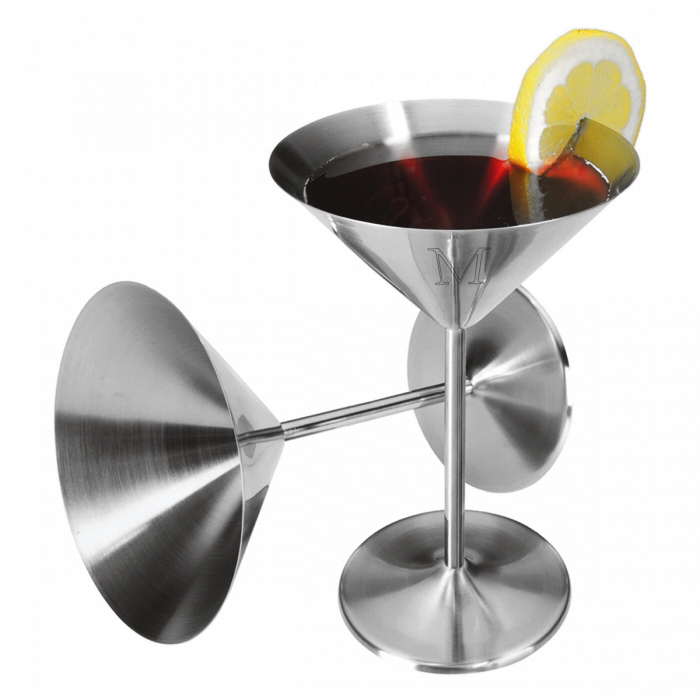 Abcsea 1 Piece Stainless steel Martini Glasses, Stainless steel Cocktail  Glasses, Martini Cocktail G…See more Abcsea 1 Piece Stainless steel Martini