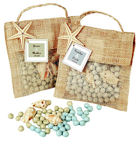 Potpourri & Seashell Beach Sachet Favor*