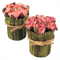 Bridal Candy Flower Pot of Roses*