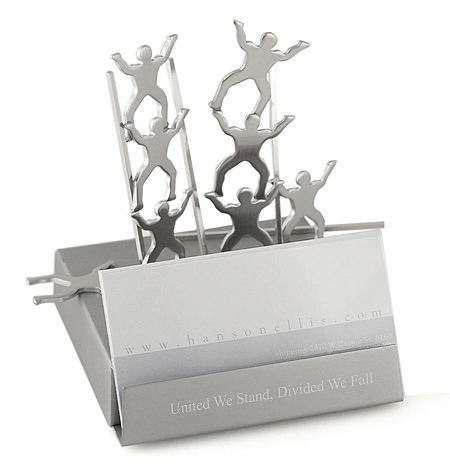 Teamwork Magnetic Business Card Holder*